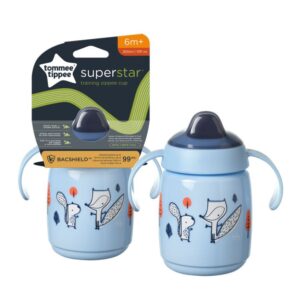 TT 447822 Kubek z uchwytami Superstar 300ml. 6m+ niebieski
