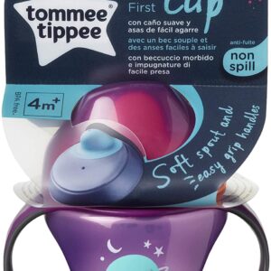 TT 44710391 Kubek Pierwszy z uchwytem różowy 150ml 4+