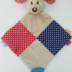 BABY MIX STK-18984 Przytulanka z gryzakiem piesek (szeleścik)37191