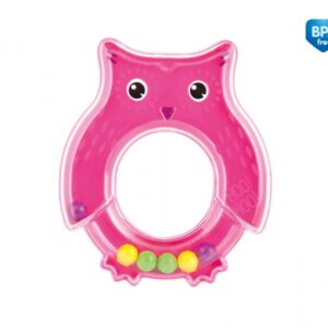 CANPOL 2/187 Grzechotka Sowa różowa