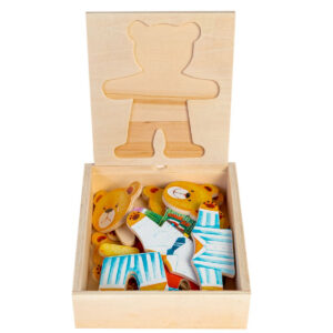 SMILY PLAY SPW83592 Układanka drewniana Miś