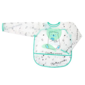 AKUKU A0518 Śliniak z rękawkiem MISIO