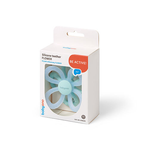 B.O.1596/02 Gryzak silikonowy FLOWER - obrazek 3
