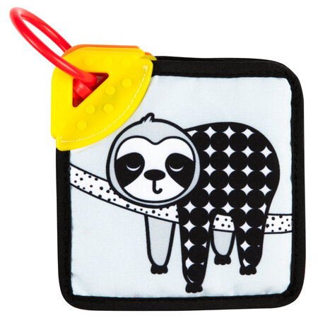 CANPOL 68/096 Miękkie kontrastowe karty sensoryczne z gryzak BabiesBoo - obrazek 2