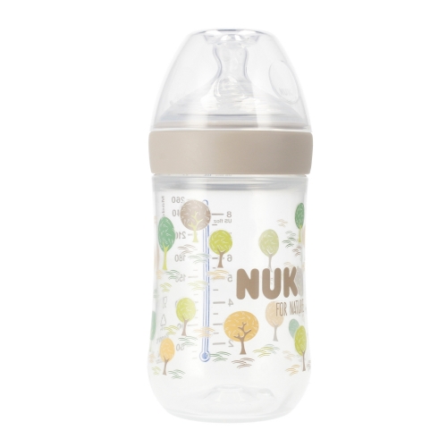 NUK 742005 Butelka 260 ml For Nature smoczek sil. M - obrazek 2