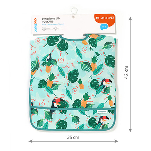 B.O.1476/02 Śliniak z długim rękawem TOUKANS - obrazek 7