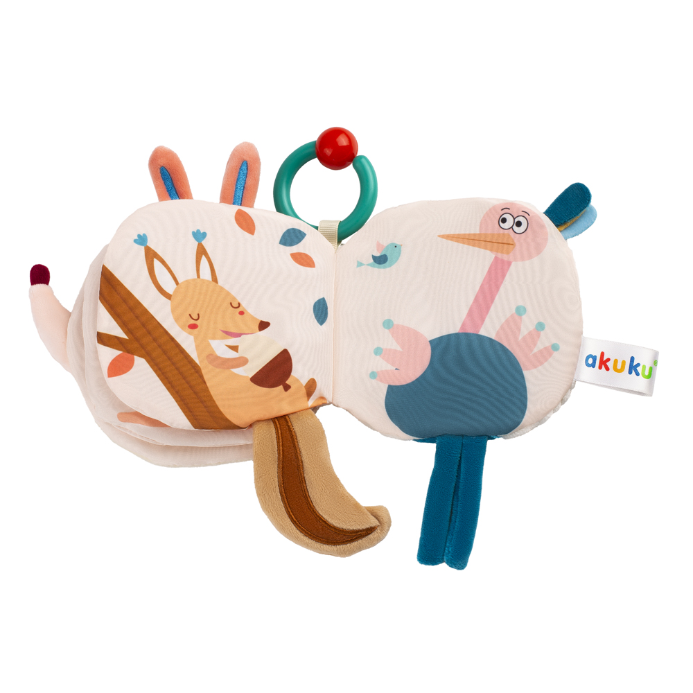 AKUKU A0673 Książeczka sensoryczna jeżyk - obrazek 3