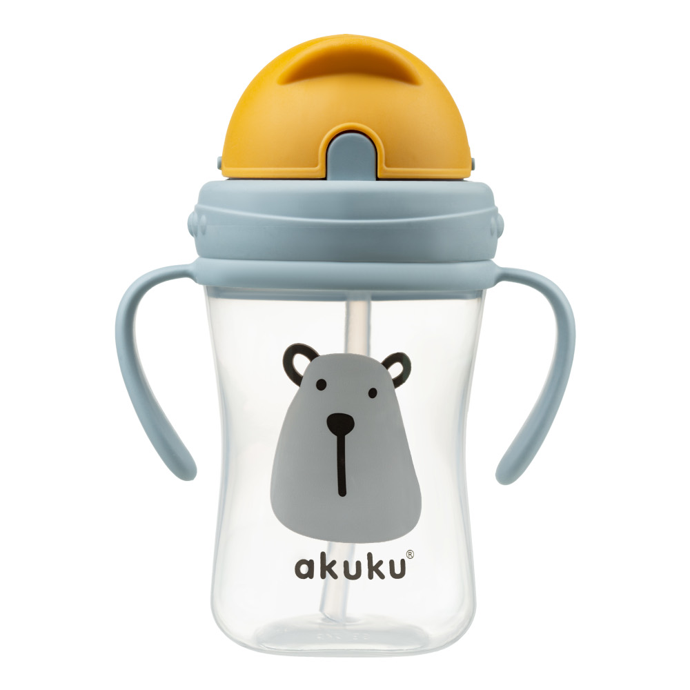 AKUKU A0203 Bidon z chowaną słomką MIŚ