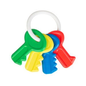 AKUKU A0681 Grzechotka Klucze ciemne