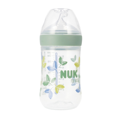 NUK 742005 Butelka 260 ml For Nature smoczek sil. M - obrazek 3