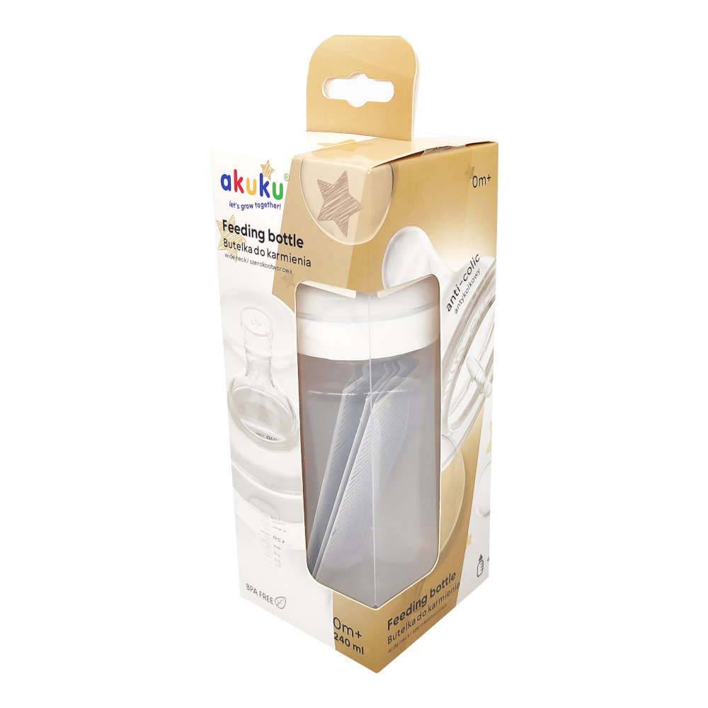 AKUKU A0107 Butelka szerokootworowa 240 ml - obrazek 3
