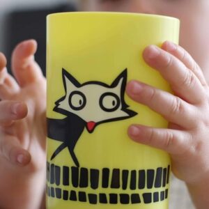 TT 447160 Kubek SUPER CUP 300 ml 12+ żółty