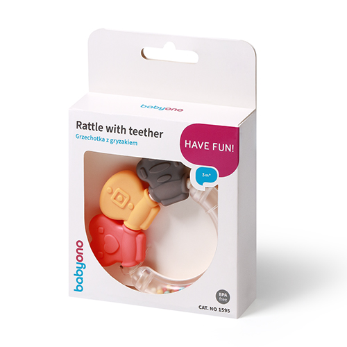 B.O.1595 Grzechotka z gryzakiem - obrazek 4