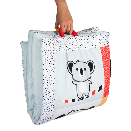 CANPOL 68/094 Mata edukacyjna Tummy Time BabiesBoo - obrazek 9