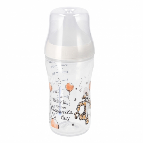 NUK 742027 Butelka silikonowa KUBUŚ PUCHATEK 260ml - obrazek 3