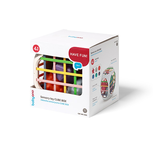 B.O.1582 Zabawka sensoryczna CUBE BOX - obrazek 3