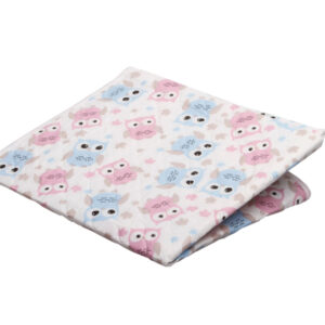 AKUKU A0254 Podkład Peva 55x70 sowy różowo-niebieskie