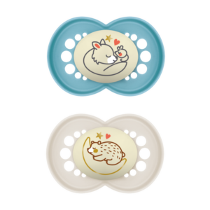 MAM 850806 Smoczek uspokajający Original Night 6+ Planet Love boy