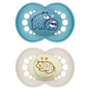 MAM 850776 Smoczek uspokajający Original 6+ Day&Night Planet Love boy