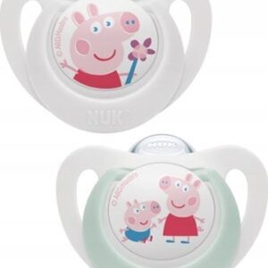 NUK 176335 Smoczek uspokajający 6-18m silikon PEPPA