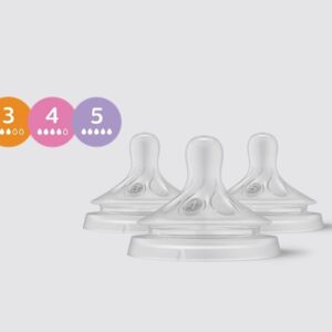 AVENT SCY960/03 Zestaw Responsywnych smoczków Natural 1m+, 3m+, 6m+