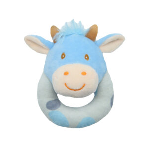 AXIOM 9464 Grzechotka Żyrafka niebieska 12 cm