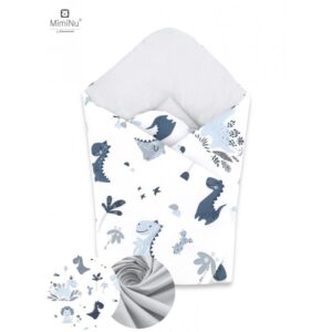 KIECZMERSKI Rożek usztywniony 75x75 cm KOLEKCJA Dino granat