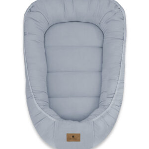 KIECZMERSKI Kokon niemowlęcy MUŚLIN BAWEŁNIANY jeans bawełna 100%