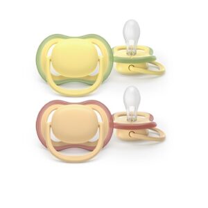 AVENT SCF087/07 Smoczek STHR AIR 0-6 latte/żółty