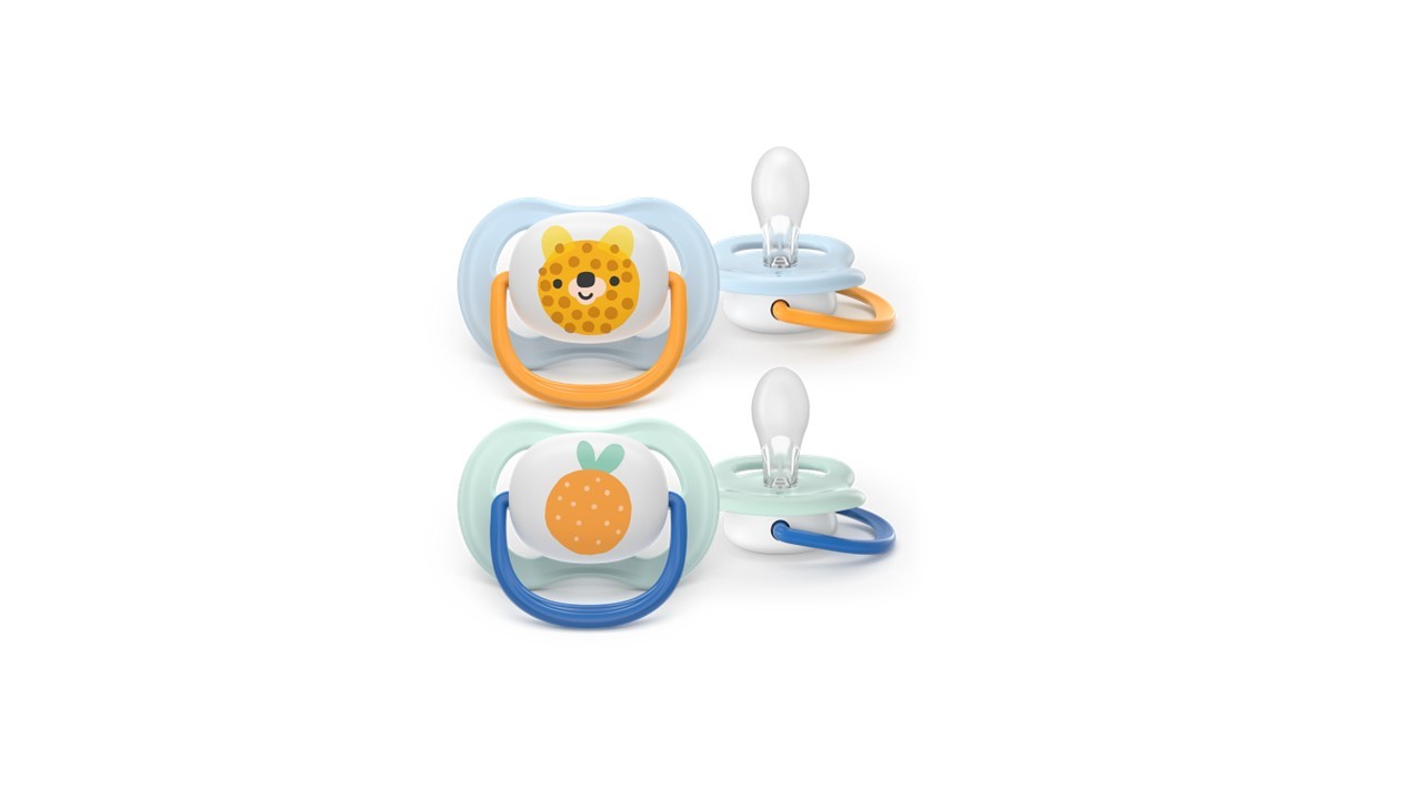 AVENT SCF080/23 Smoczek Ultra Air 0-6m miś / pomarańcza