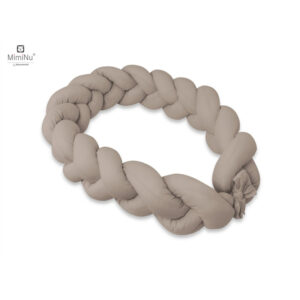 KIECZMERSKI Ochraniacz - warkocz bawełna 100% dł.240 cm mokka