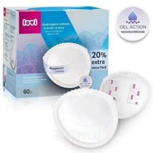 LOVI 19/607 Wkładki laktacyjne DISCREET ELEGANCE 60 szt białe