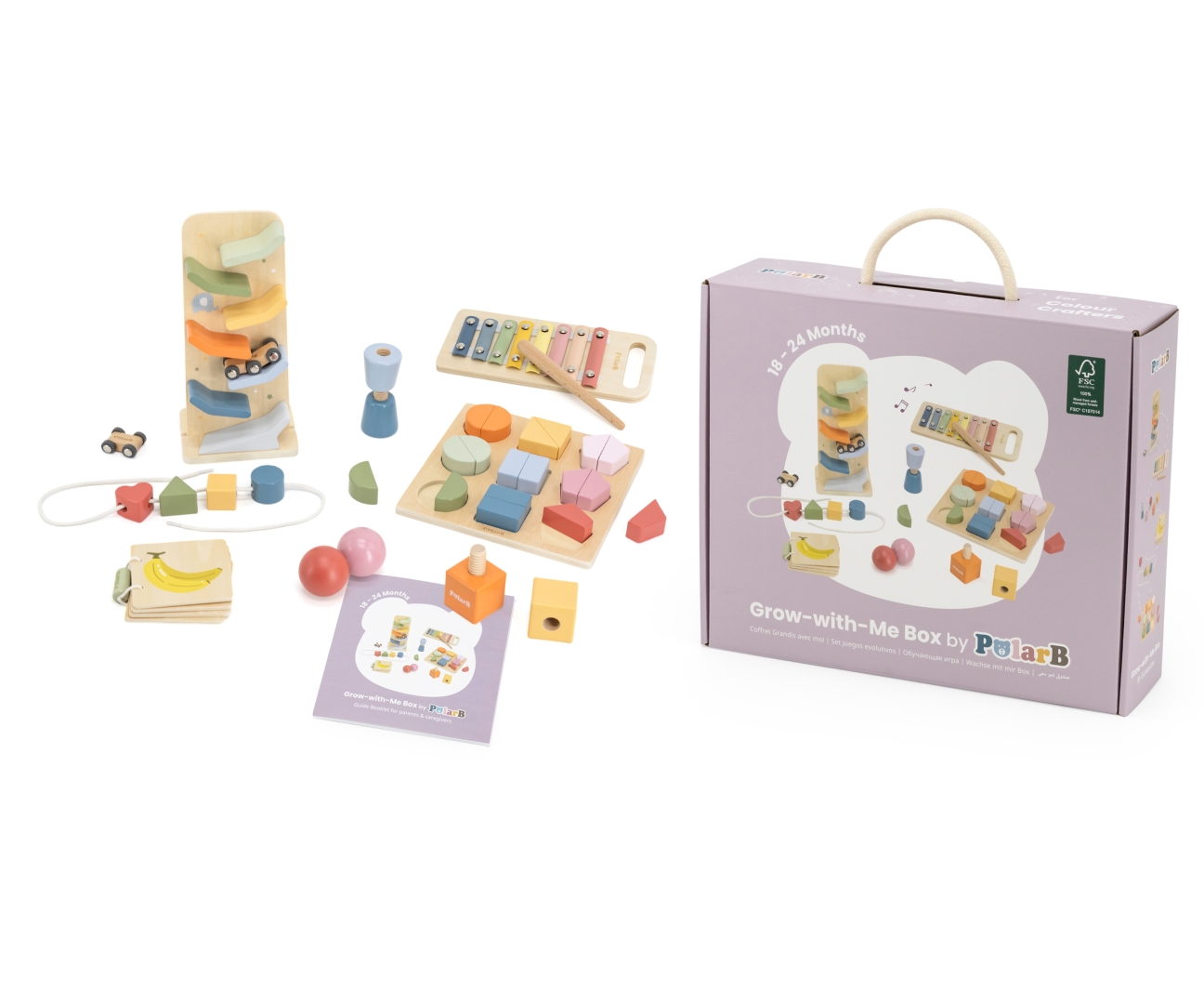 VIGA 44264 Zestaw zabawek Pudełko Box 18-24m - obrazek 2