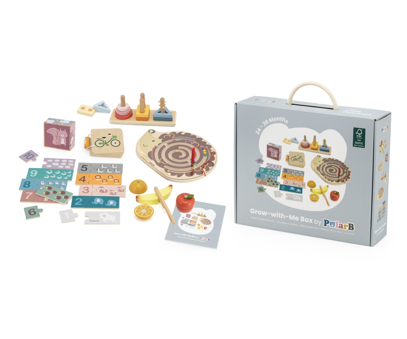 VIGA 44265 Zestaw zabawek Pudełko Box 24-36m - obrazek 3