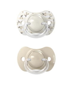 Smoczek fizjologiczny SX Pro MINI 0-2 m 2szt Waniliowy Wisieńki
